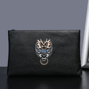 BOLIAO | Túi Clutch Nam Da Bò Thật Mới Lớp Trên Năm Rồng May Mắn