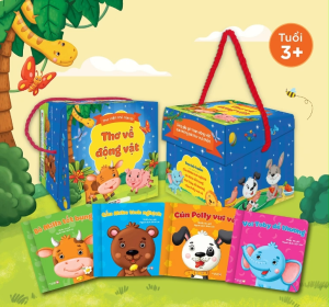 Boxset Thư Viện Nhỏ Của Tớ: Thơ Về Động Vật (Hộp 4 Cuốn)