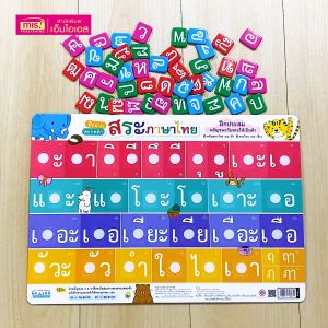 หนังสือมุมมอง พร้อมกระดานดึงออก-แปะติด พยัญชนะกับสระ อย่าไรก็ตาม คุณสามารถเป็นคำ