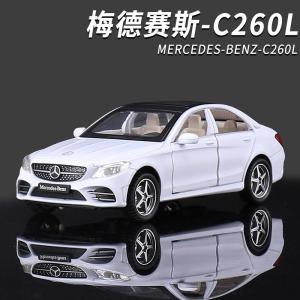 Alloy Mercedes-Benz C260L Simulation Car Model Toy for Boys Collectible Desktop Decoration Gift Idea Realistic Car Replica