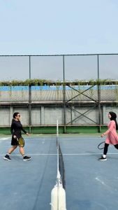 HIA Everywear Zaylin Dress Baju Olahraga Tennis Wanita Bahan Hacktive Fabric