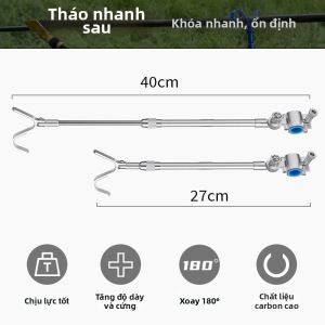 JIAZHIDIAO | Giá Đỡ Cần Câu Cá Chống Trượt Nhôm