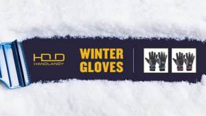 HANDLANDY Waterproof Insulated Work Gloves 3M Thinsulate Thermal Winter Gloves for Men Women Touch Screen Warm Ski Snowboard Cold Weather Gloves