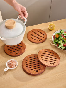 MANHAOSHI | Wood Heat-Resistant Coaster