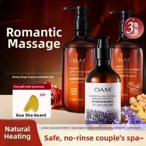 OAM | Heating No-Rinse Intimate Couple Massage Oil