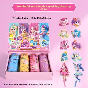 YOUYOUSHU | Interactive Curl Sticker Childrens Educational Cartoon Stickers Gift Box Toy