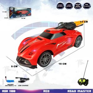 RDR1188 Police Spray RC Asap Lampu Mainan Anak Mobil Mobilan Remote Control Radio Control Hobi Koleksi Remot Kontrol RADAR