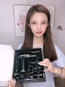 Massage Gun 4 Heads Portable Muscle Superace Percussive High Frequency Vibration Fascia Gun