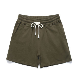 Knitting White Short Pants Four Points Sports Shorts Summer Men Running Fitness Squat American Three Points Four Points Pants Two