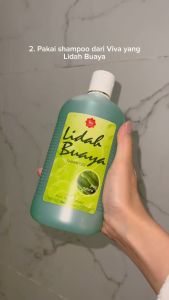 Viva Shampoo Lidah Buaya Hijau - 400 ml