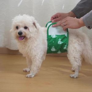 BIAI 1PC Reusable Male Dog Diaper Washable Male Dog Diaper Breathable Belly Bands for Male Dogs Wraps Fashion Dog Diaper Doggie