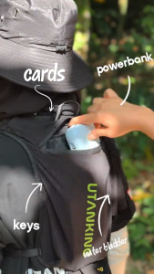 UtanKing™ Running Vest Marathon Water Bladder Bag Phone Backpack Hiking Sport Cycling Bag Beg Larian