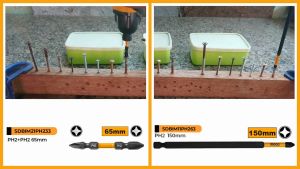 [PACK] Impact Screwdriver 150mm Panjang PH2 Plus + INGCO SDBIM11PH263