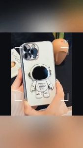 Giá Đỡ Điện Thoại Họa Tiết Phi Hành Gia Hoạt Hình 3D Có Thể Gập Lại