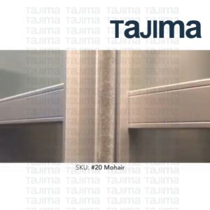 Tajima Mohair Strip Gray 14mm (3meter or 9.8 feet) or (1roll 180 meter)