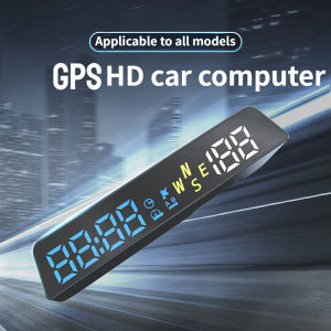 EKLEVA H500G HUD Head Up Display High Definition Vehicle Code Meter Altimeter GPS Beidou USB Power Plug and Play Onboard Start and Stop