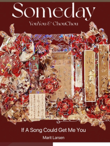 No-Tail-Cat Guka Flowery Background Paper Tape Traditional Chinese Style 6cm Width for Journaling And Business Supplies