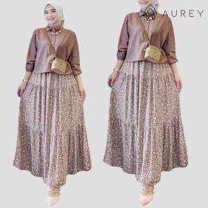 SET ROK WANITA SOFIYA JUMBO BUSUI SETELAN ROK POLO LINEN SET ROK KEMEJA WANITA