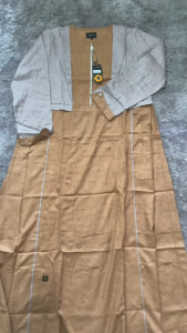 Baru Endomoda Gamis Dress MD 132 Caramel L Ready MADINA Muslim