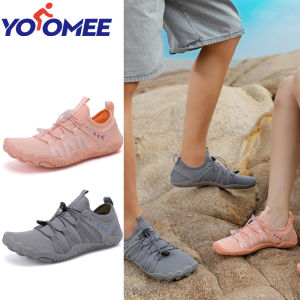 Yoomee 1 Pair Adult river tracing shoes beach diving and swimming shoes outdoor leisure water wading shoes hiking and running shoes