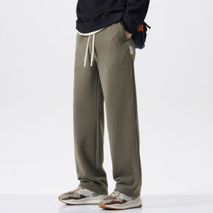 TUCANO | Mens Loose Straight Leg Houndstooth Long Pants Youth