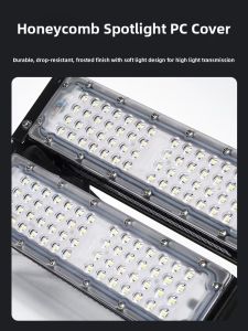 HAOJUNJIA | Outdoor High Mast Super Bright Solar Floodlight