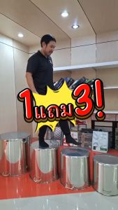 หม้อซุป หม้อสแตนเลสใบใหญ่ ขนาด25-60ซม. ความจุ 10-164 ลิตร ถังซุป หม้อต้มทรงสูง หม้อซุป หม้อทรงสูง หม้อสแตนเลสแท้ หม้อสตูล พร้อมส่ง