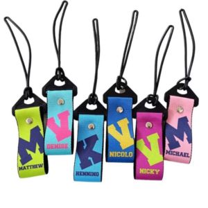 1.5x3.5" PERSONALIZED LUGGAGE TAG MONOGRAM LETTER