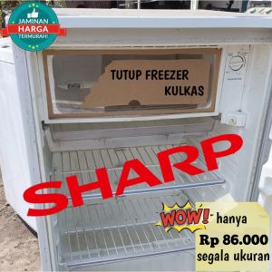Tutup Freezer Sharpstone Model 111 Bahan Akrilik Kapasitas Freezer 111 Manual Defrost Custom