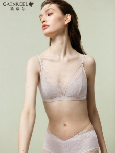 Gainreel | Light Breathable Lace Bunny Ear Style Bra