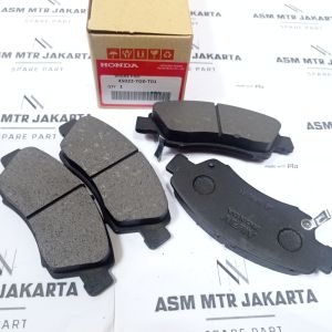 KAMPAS REM DEPAN BRAKEPAD HONDA JAZZ RS S CITY GM2 2008 S/D 2015 ORIGINAL 1SET