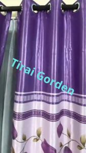 Gorden Blackout bahan Import 12Ring Semokering Motip Tulip/Gorden Jendela Minimalis Murah Blackout Import Premium Ruang Tamu super tebal dan elegan/Gorden Murah Terlaris/Hordeng Mewah Dan cantik/Gordyn Blackout bahan Import Mewah/Gordeng Tinggi 240cm
