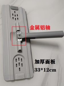 Bàn Lau Nhà Bằng Kim Loại Dày 33mm Phụ Kiện Lau Nhà Không Cần Rửa Tay La Bàn Lau Nhà Đa Năng La Bàn Lau Nhà Landtuo