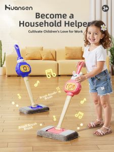 HUANGEN | Role Playing Cleaning Set for Toddler Broom and Dustpan