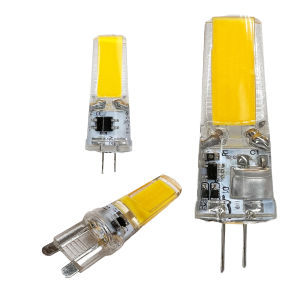 5Pcs Dimmable G4 G9 COB LED Light Bulbs 12V 220V Volt 3W 6W Lamp Replace 40W Incandescent Halogen Chandelier Lighting Decorative