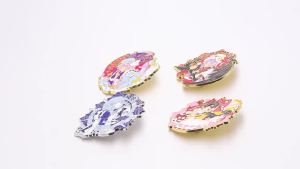 Huy Hiệu Cài Áo Anime Touhou Project - Huy Hiệu Hình Học Dễ Thương Hakurei Reimu Izayoi Sakuya Saigyouji Yuyuko Làm Quà Tặng Trang Sức Cài Áo Cho Nam Nữ