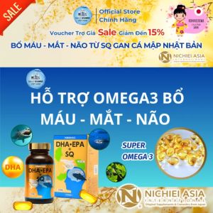 [NSF1111 Giảm 111K] Hộp 330 Viên Uống Dầu Cá DHA EPA SQ - Chính Hãng Nhật Bản