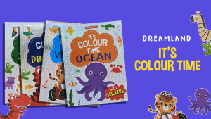 Colouring Books/ It’s Colour Time Books With Sticker for Kids Age 3–7 Years | Creative Gift for Children