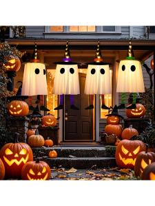 หมวกขโมยประดับไฟ LED สีสันสดใสสำหรับตกแต่งงานปาร์ตี้ฮาโลวีน สไตล์ผู้หญิง สไตล์สัตว์ประหลาด ตกแต่งบรรยากาศสีสันตระการตาสำหรับบาร์ KTV