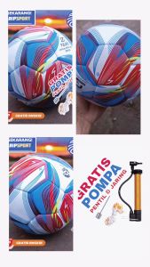 Palapa Premium Match Ball Size 4 - Bola Sepak Warna-Warni untuk Latihan dan Pertandingan