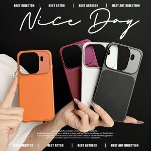 Applicable to OPPOFindX9S plain leather magnetic mobile phone case findx8Pro leather pattern skin matte hard PC protective case h260709