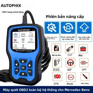 Máy Quét OBD2 AUTOPHIX 7770 Dành Cho Mercedes Benz 16 Chân Dụng Cụ Chẩn Đoán Toàn Hệ Thống Đọc Mã Lỗi & Quét Lỗi Xe ABS SRS EPB