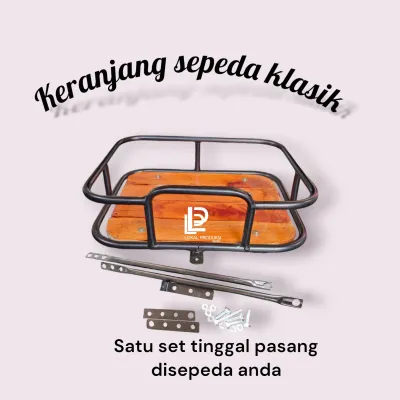 satu set keranjang sepeda keranjang sepeda commuter bike federal fixie gravel