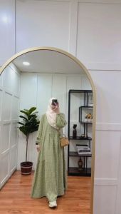 Gamis NAYARA DRESS by Dlovera - Casual Realpic 100%