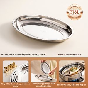 Onlycook | Khay Cá & BBQ Inox