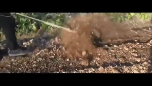 CHUANGCHAO Lawn mower weeding wheel accessories cultivator for grass cutter tiller ripper ditching deep tiller