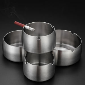 Commercial Creative Windproof Shockproof Metal Thickened Ashtray