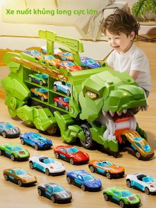 BABYSHOME | Transformable Dinosaur Themed Diecast Car