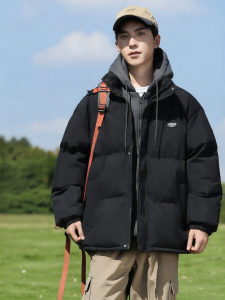 Warrior | Warm Winter Mens Padded Coat Hooded Quilted Jacket