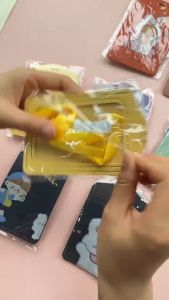 Dây Đeo Thẻ Học Sinh Bộ Bao Đựng Kèm Dây Dây Đeo Thẻ Dọc Cho Sinh Viên - Học Sinh Họa Tiết Dễ Thương Da PU BAO THẺ TÊN